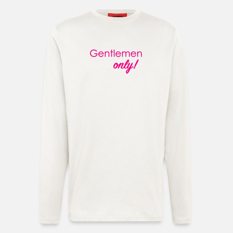 Gentlemen only! - Longsleeve - made by SPREAD - OFF WHITE