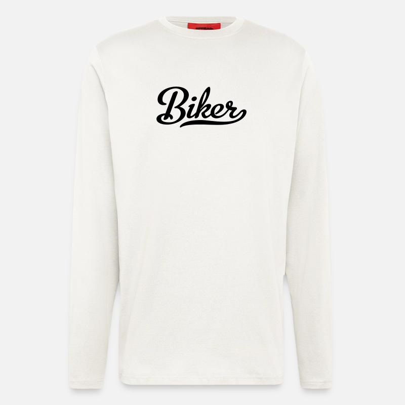 biker - Longsleeve - made by SPREAD  - OFF WHITE