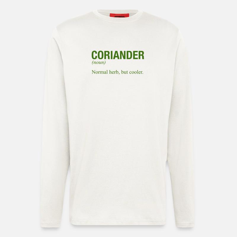CORIANDRE - Manches longues bio décontracté fabriqué en UE - OFF WHITE