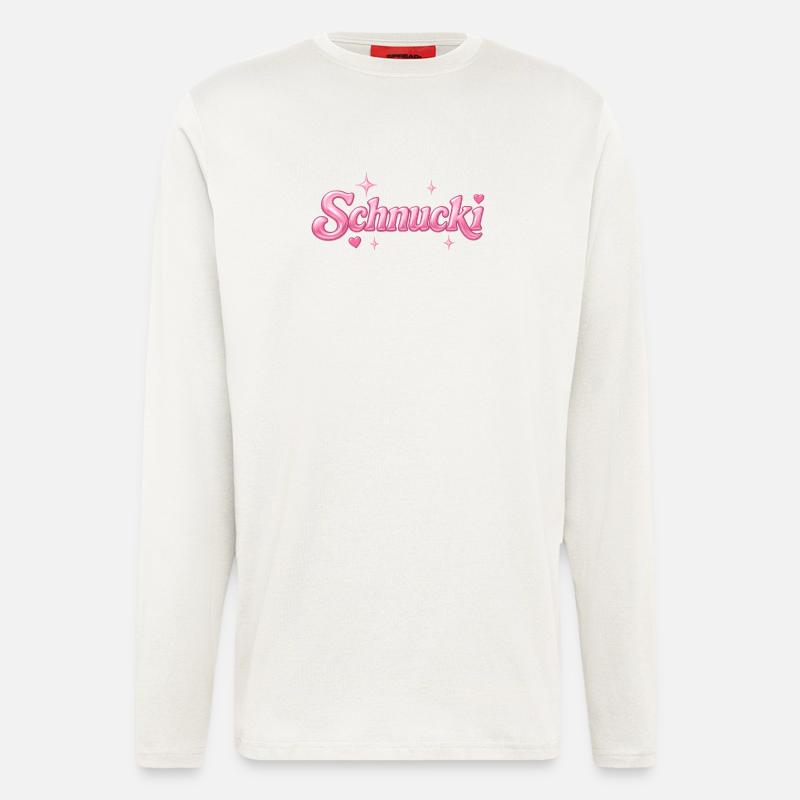 schnucki / Y2K-Design - Langarmshirt - made by SPREAD  - OFF WHITE