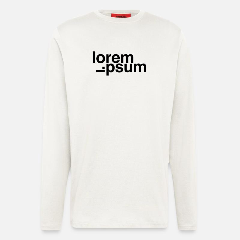 Loremipsum - Langarmshirt - made by SPREAD  - OFF WHITE