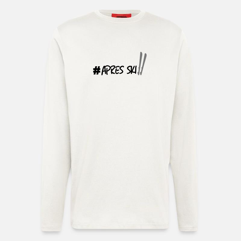 Ski Apres - Langarmshirt - made by SPREAD  - OFF WHITE
