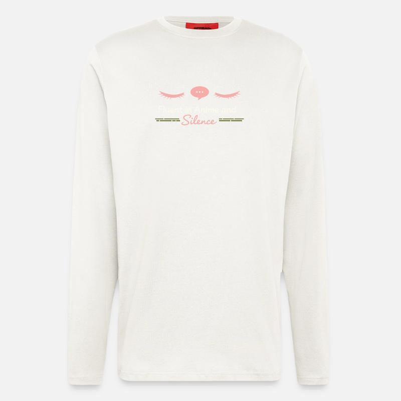 Anime-introvert Weeb Stubenhocker - Langarmshirt - made by SPREAD  - OFF WHITE