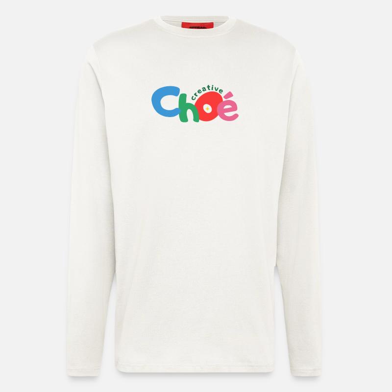 Choe Creative Text - Longsleeve - made by SPREAD  - OFF WHITE