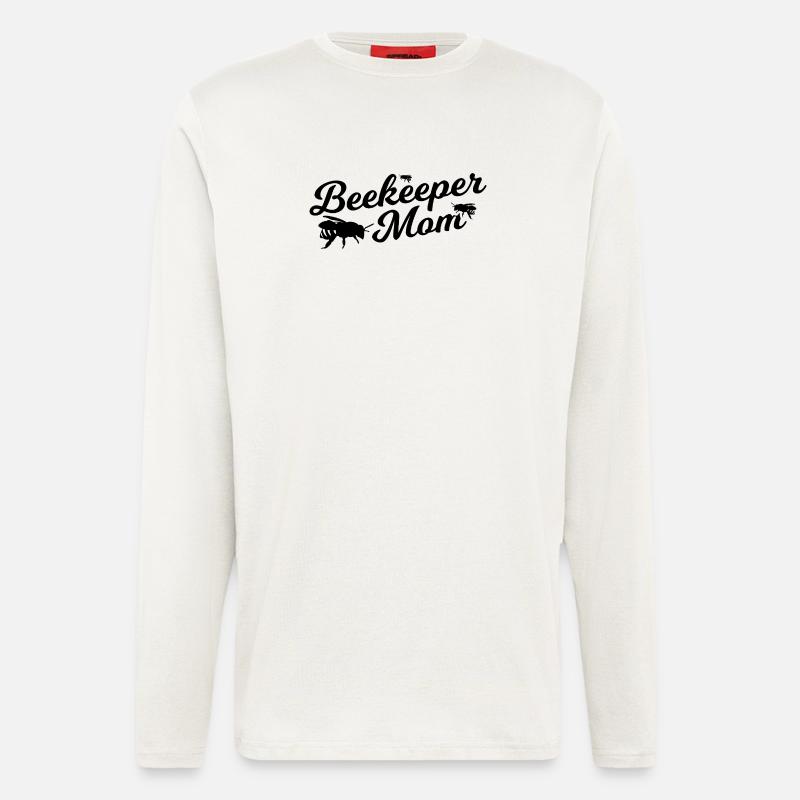 Imkerin Mutter - Langarmshirt - made by SPREAD  - OFF WHITE