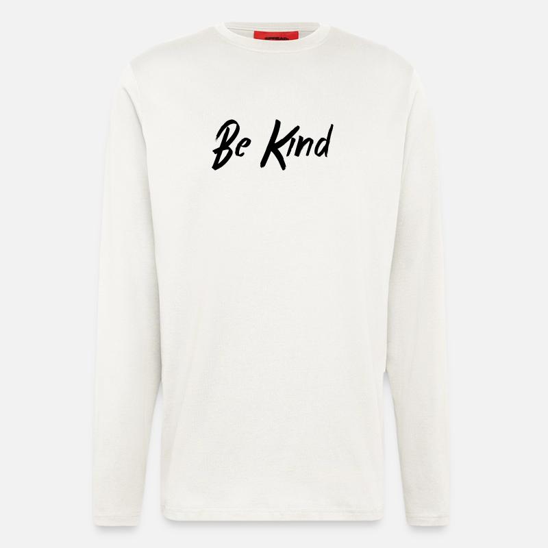 Sei nett - Langarmshirt - made by SPREAD  - OFF WHITE