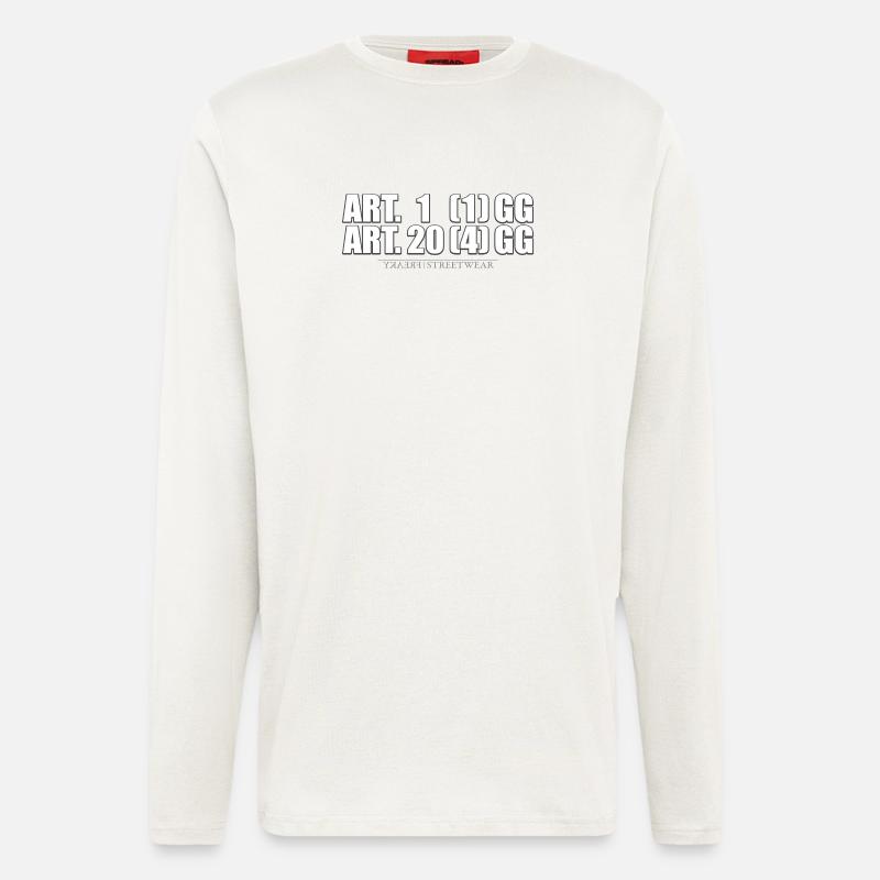 Article 1& Article 20 - Longsleeve - made by SPREAD  - OFF WHITE
