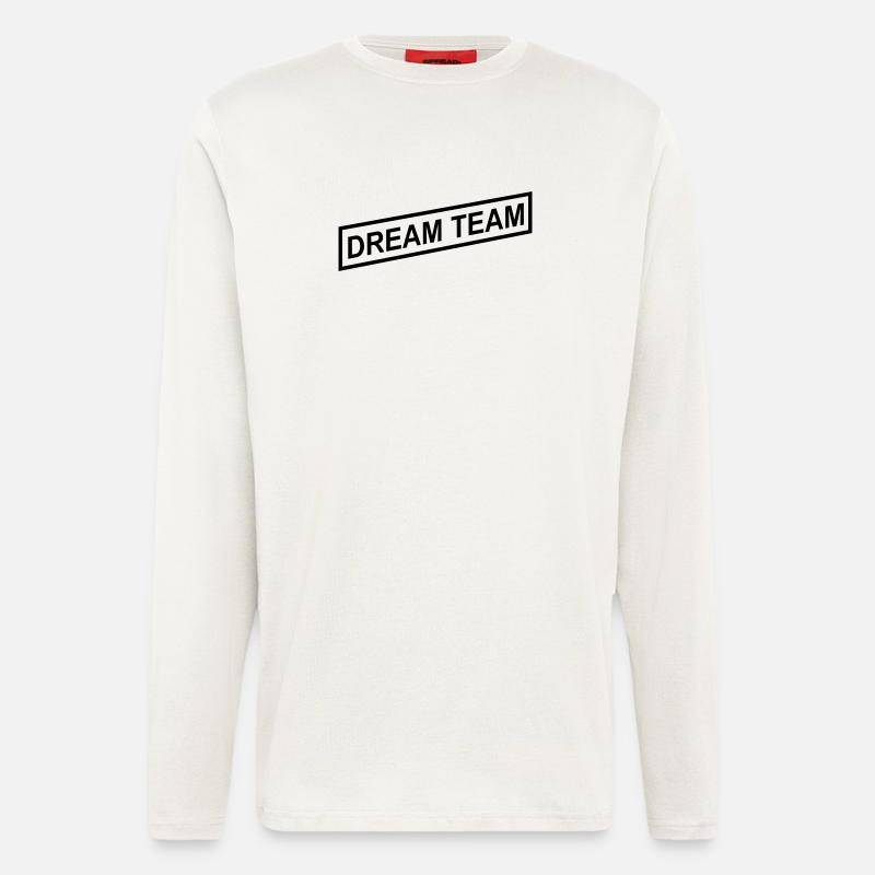 Dream Team - Longsleeve - made by SPREAD  - OFF WHITE