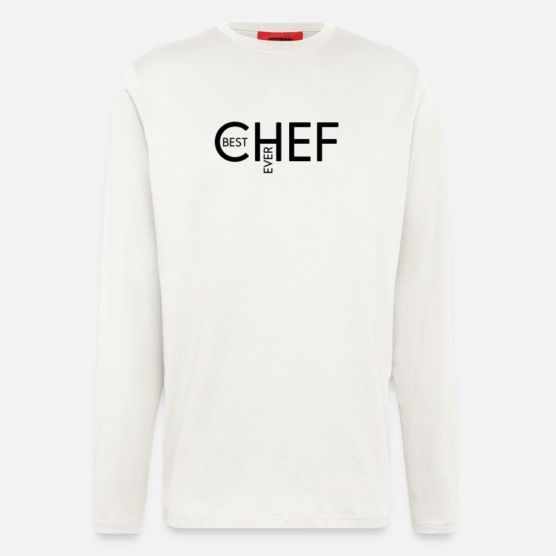 Best Chef ever - Longsleeve - made by SPREAD  - OFF WHITE