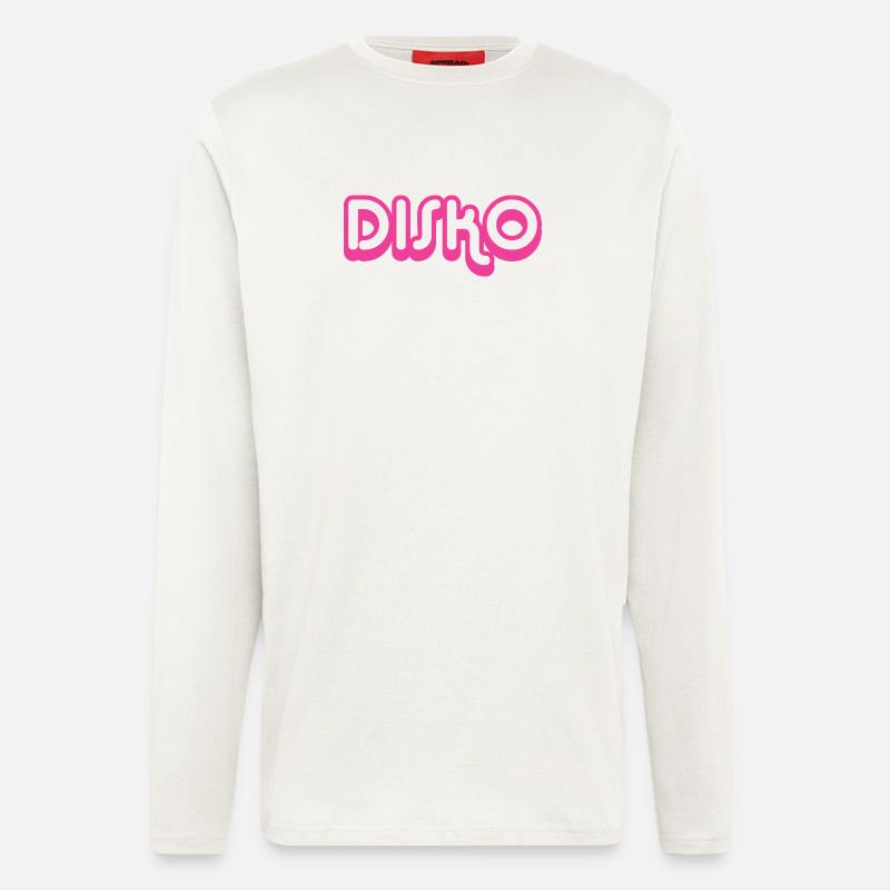 DISKO Nicki - Langarmshirt - made by SPREAD  - OFF WHITE