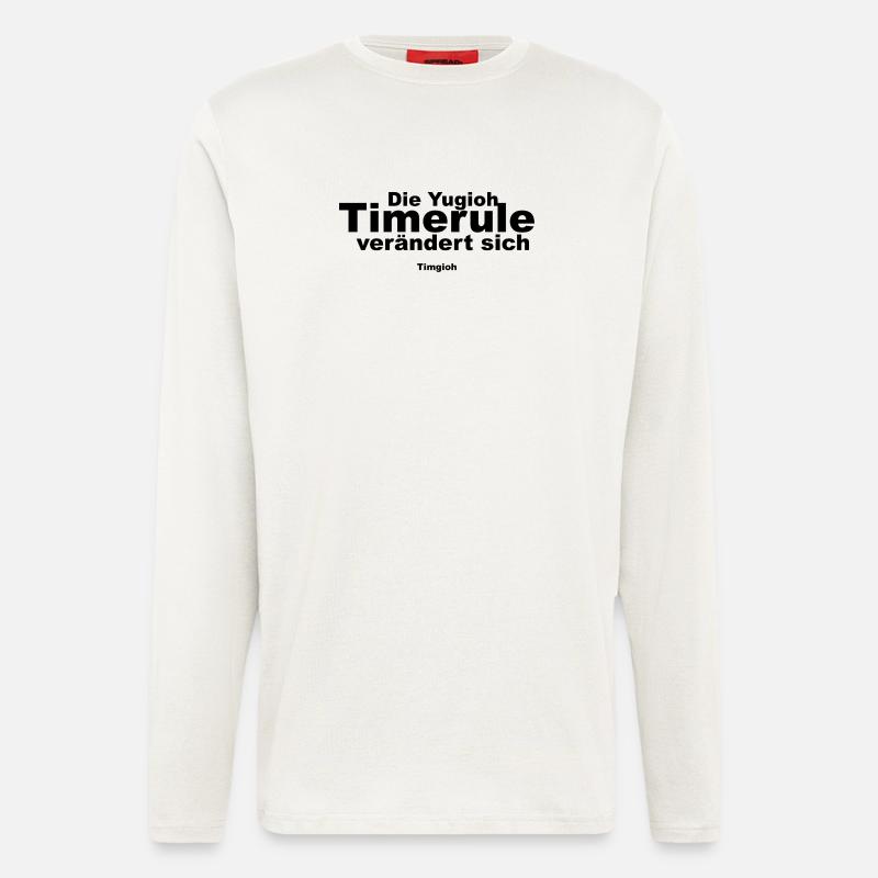 TimeRule - Langarmshirt - made by SPREAD  - OFF WHITE