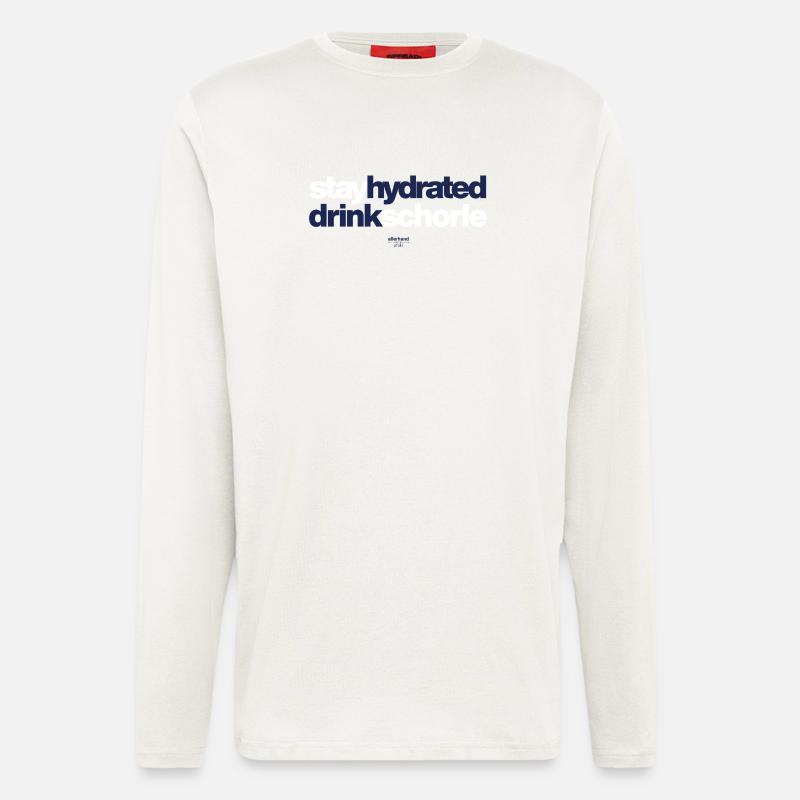 Stay Hydrated Drink Spritzer - Longsleeve - made by SPREAD  - OFF WHITE