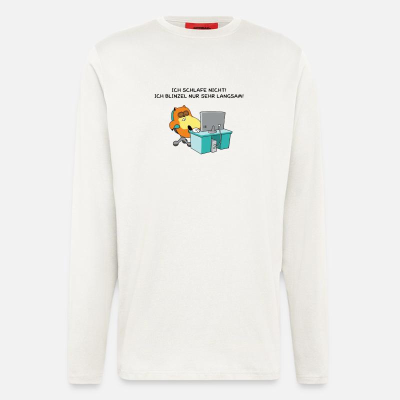 Hamster Blinzel - Langarmshirt - made by SPREAD  - OFF WHITE