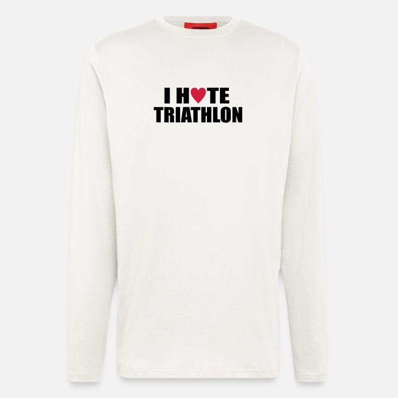 triathlon - Longsleeve - made by SPREAD  - OFF WHITE