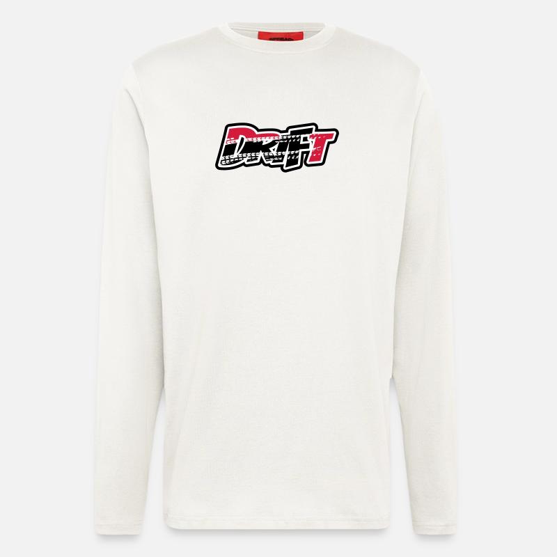 Drift Motorsport - Langarmshirt - made by SPREAD  - OFF WHITE