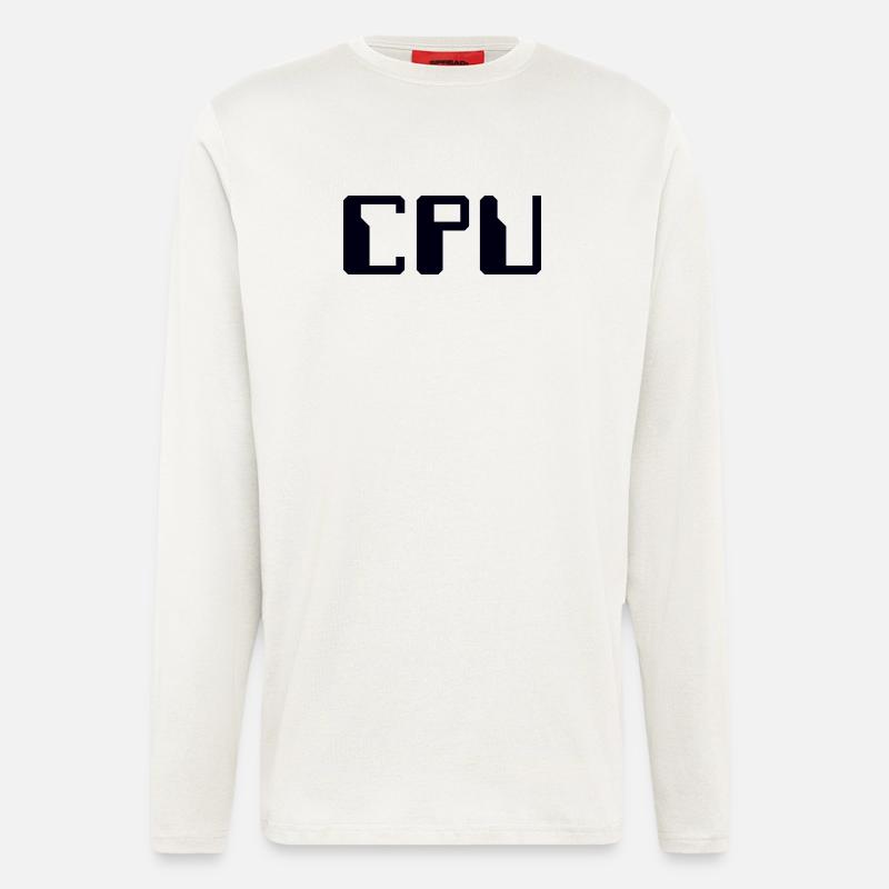 CPU Memory - Longsleeve - made by SPREAD  - OFF WHITE