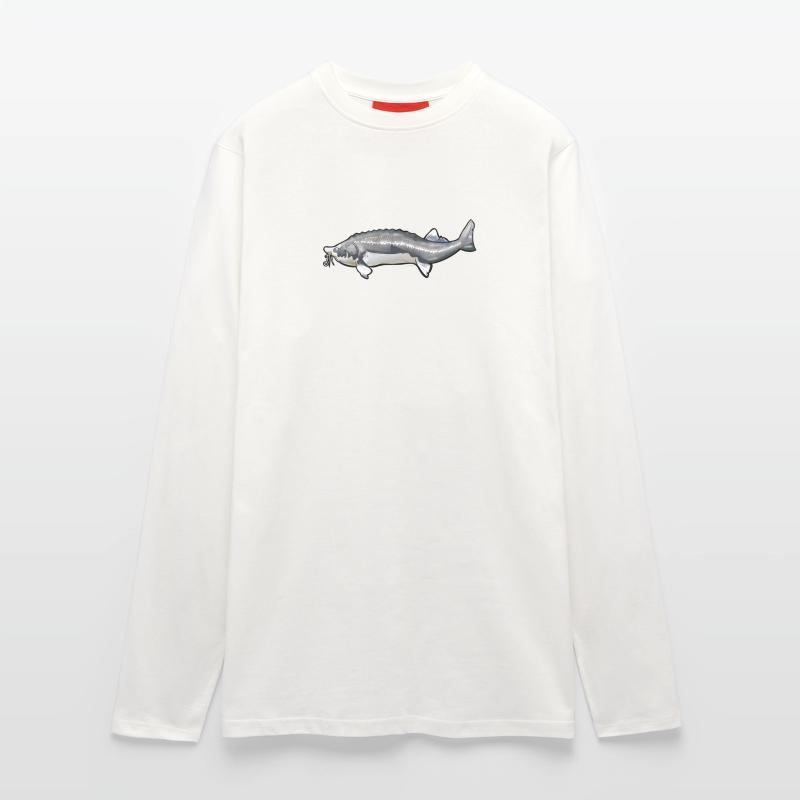 Grubbed Kelfish Tail Pattern Longsleeve - made by SPREAD 