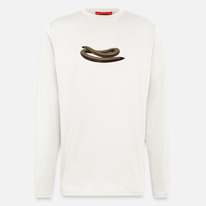 Blindschleiche - Langarmshirt - made by SPREAD  - OFF WHITE