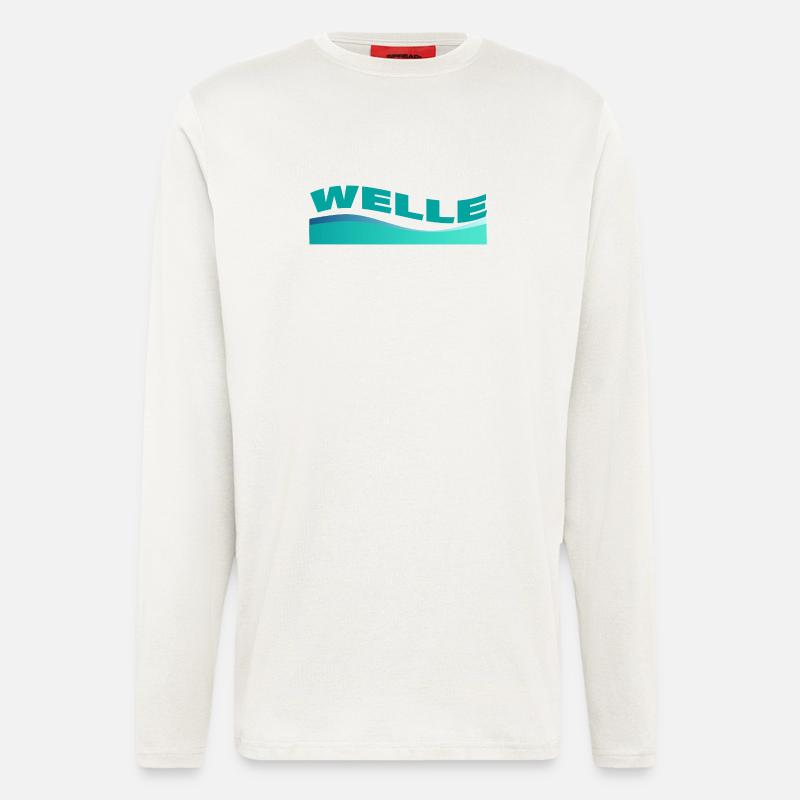 WAVE - Longsleeve - made by SPREAD  - OFF WHITE