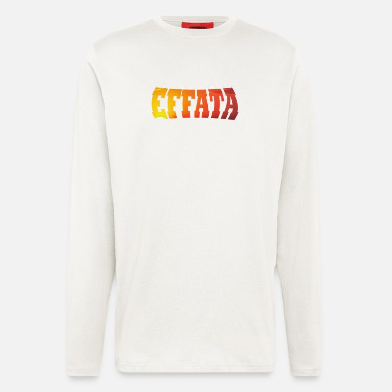 EFFATA - Longsleeve - made by SPREAD  - OFF WHITE