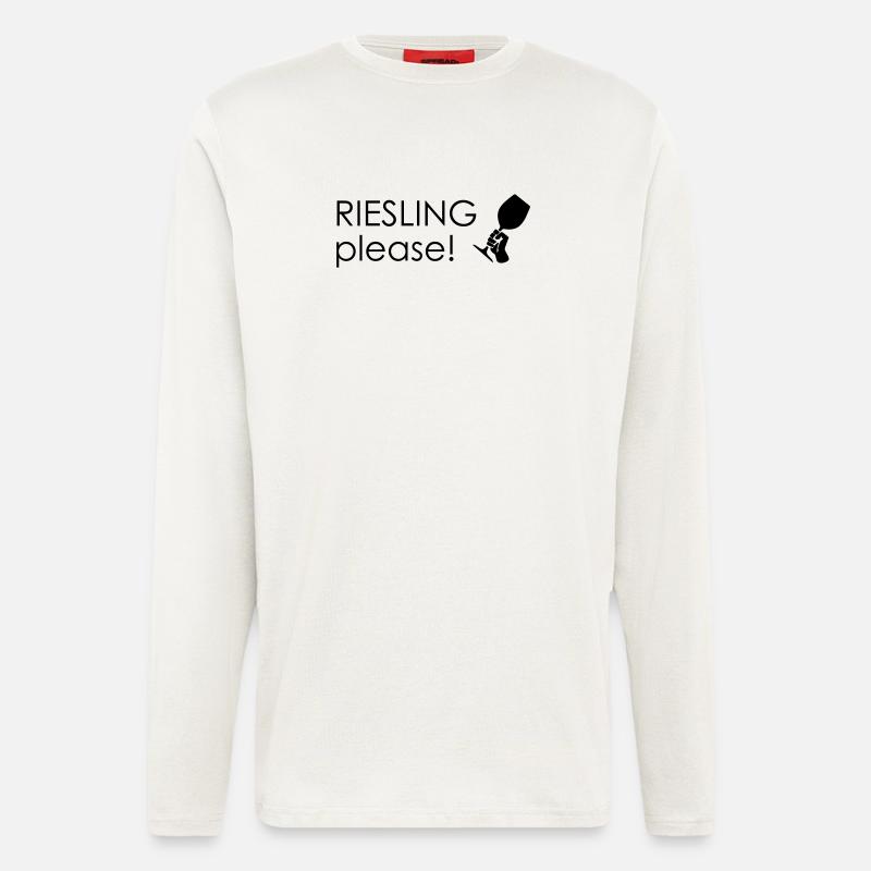 Riesling please! - Langarmshirt - made by SPREAD  - OFF WHITE