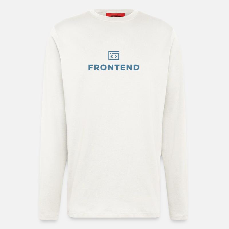 frontend - Longsleeve - made by SPREAD  - OFF WHITE