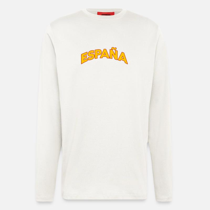 Spanien 5 - Langarmshirt - made by SPREAD  - OFF WHITE