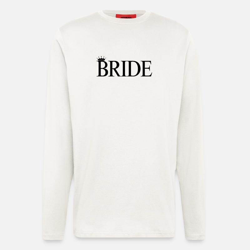 Team Bride! Customizable - Longsleeve - made by SPREAD  - OFF WHITE