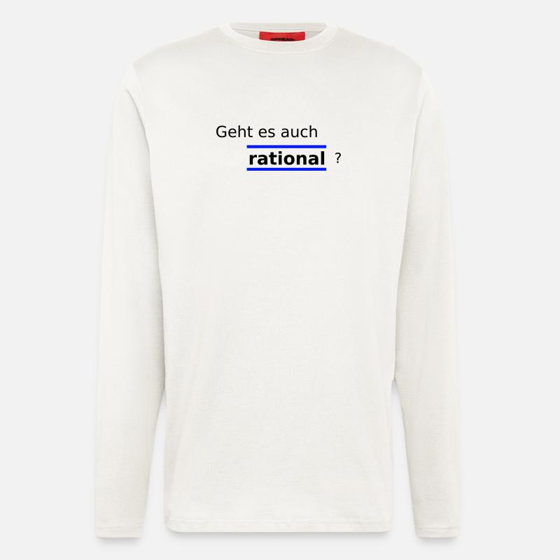 Rational - Langarmshirt - made by SPREAD  - OFF WHITE