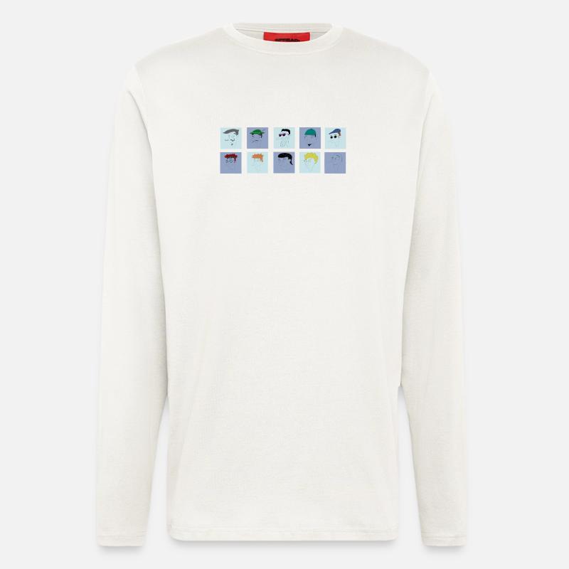 Smug Men Collection - Longsleeve - made by SPREAD  - OFF WHITE