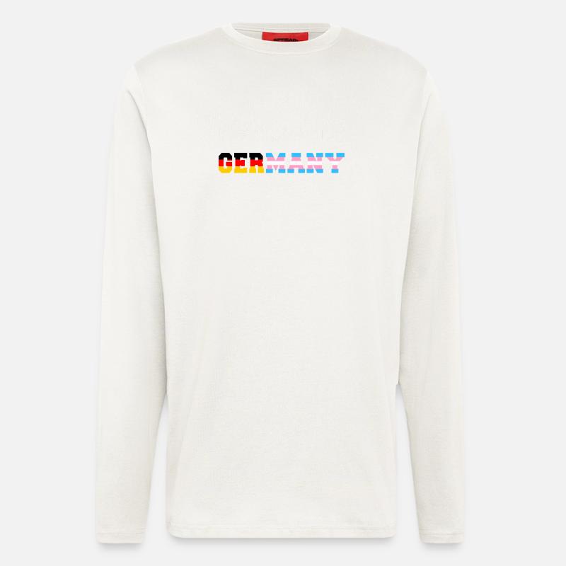Germany Trans - Langarmshirt - made by SPREAD - OFF WHITE