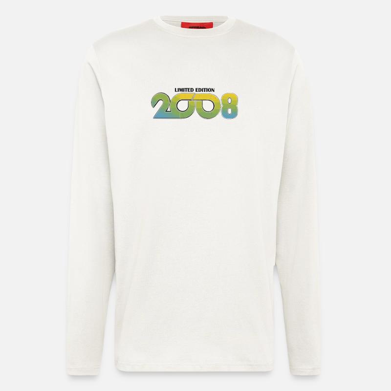 Limitierte Edition 2008 Retro  - Langarmshirt - made by SPREAD  - OFF WHITE
