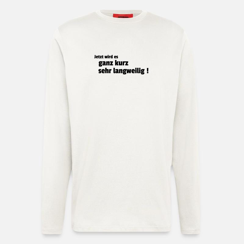langweilig - Langarmshirt - made by SPREAD  - OFF WHITE