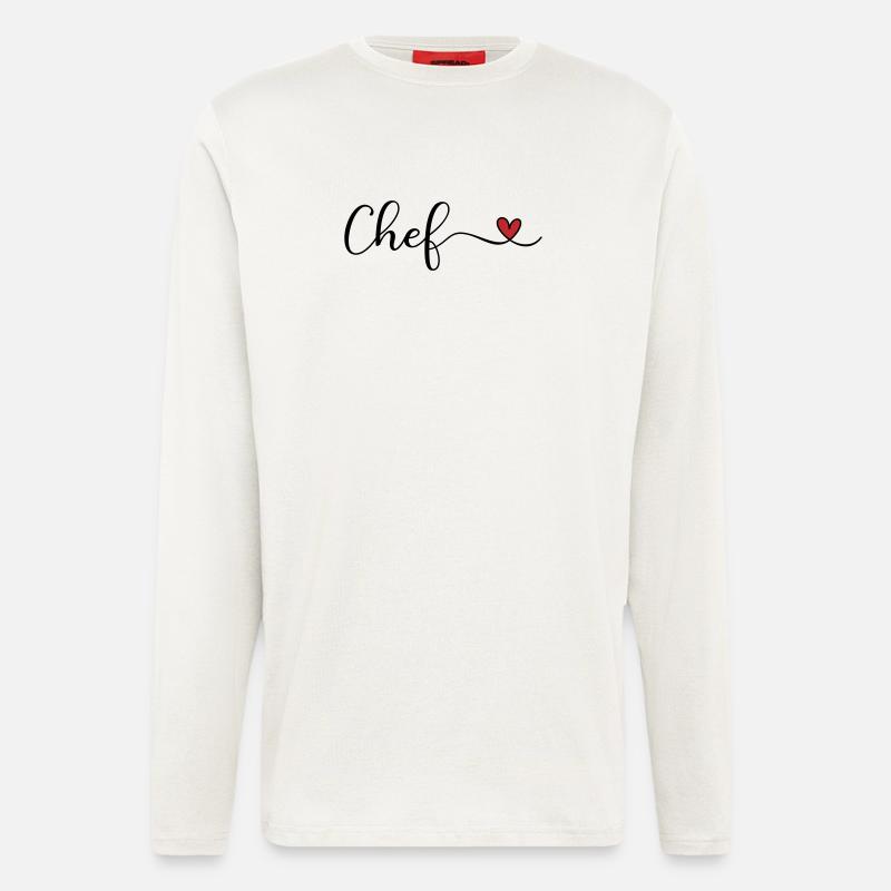 Chef - Langarmshirt - made by SPREAD - OFF WHITE