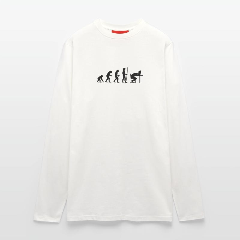 evolution_pc_4 Longsleeve - made by SPREAD 