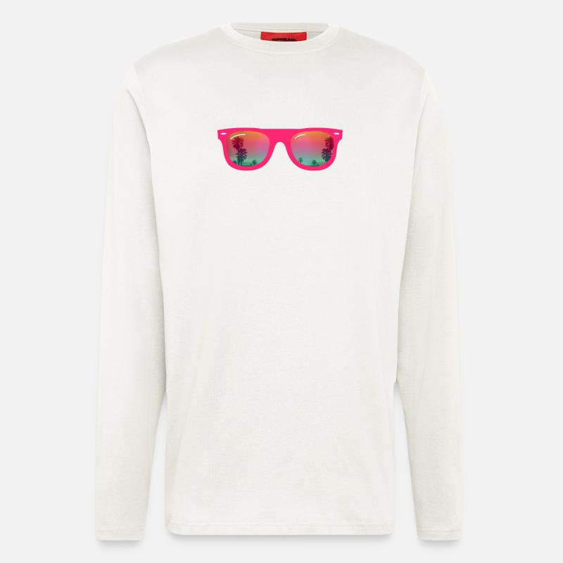 Sunglasses - Sonnenbrille - Langarmshirt - made by SPREAD - OFF WHITE