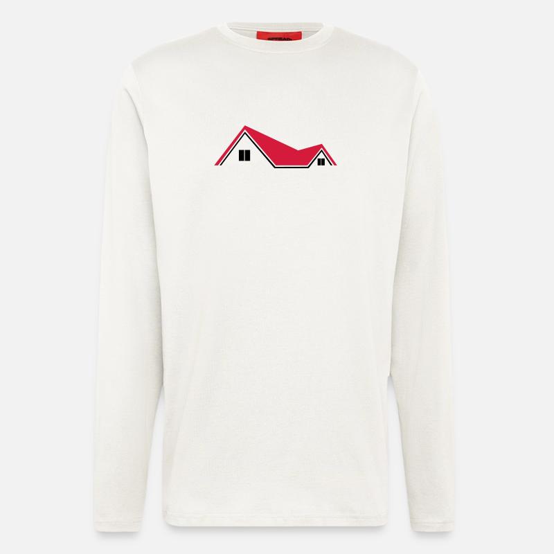 house - Longsleeve - made by SPREAD - OFF WHITE