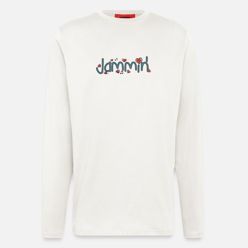 Jammin' - Longsleeve - made by SPREAD - OFF WHITE