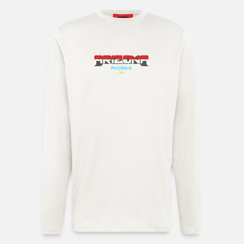 Arizona Phoenix 1986 Grafikdesign - Langarmshirt - made by SPREAD - OFF WHITE