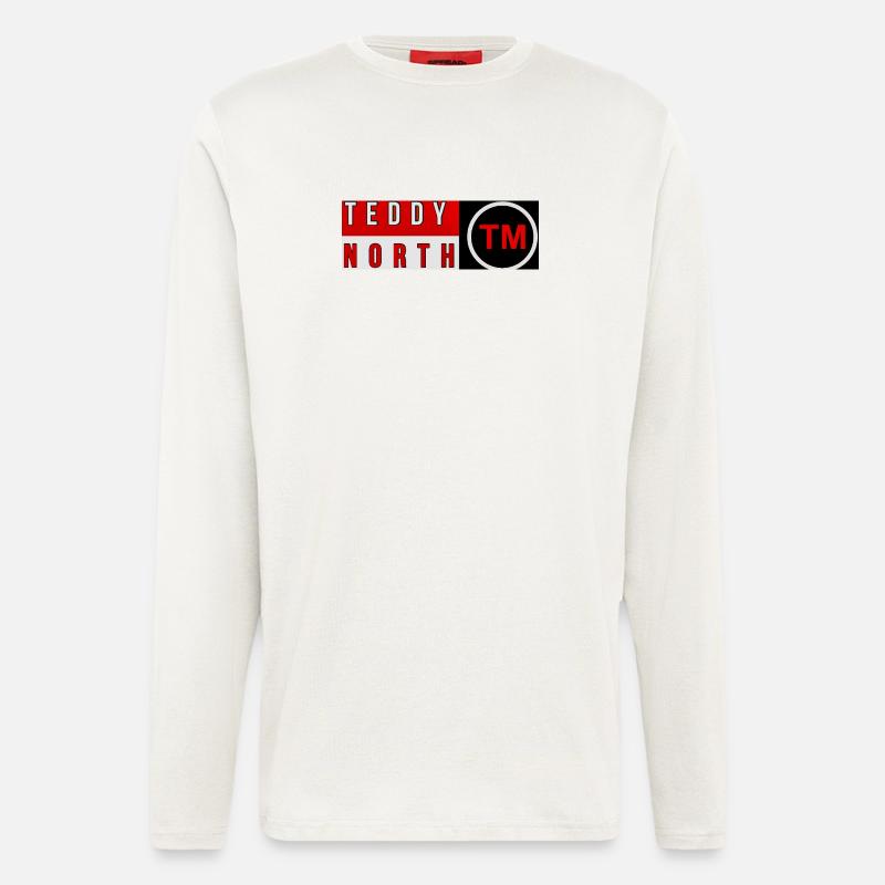 Teddy North Markenlogo - Langarmshirt - made by SPREAD - OFF WHITE