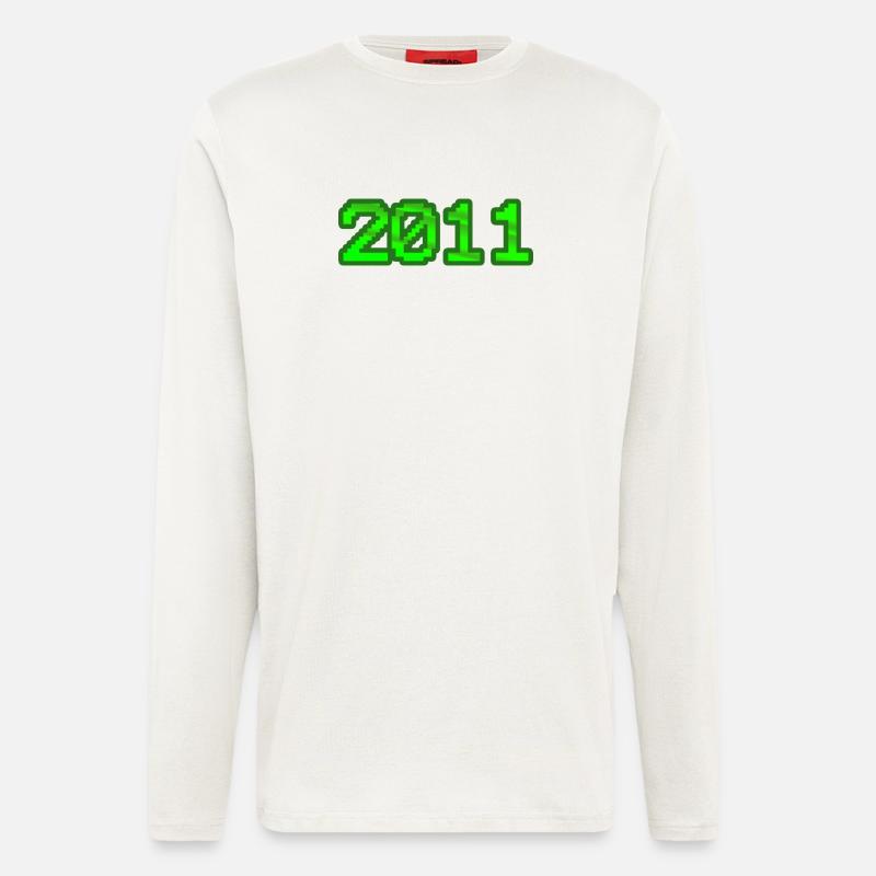 Computer 2011 - Longsleeve - made by SPREAD  - OFF WHITE