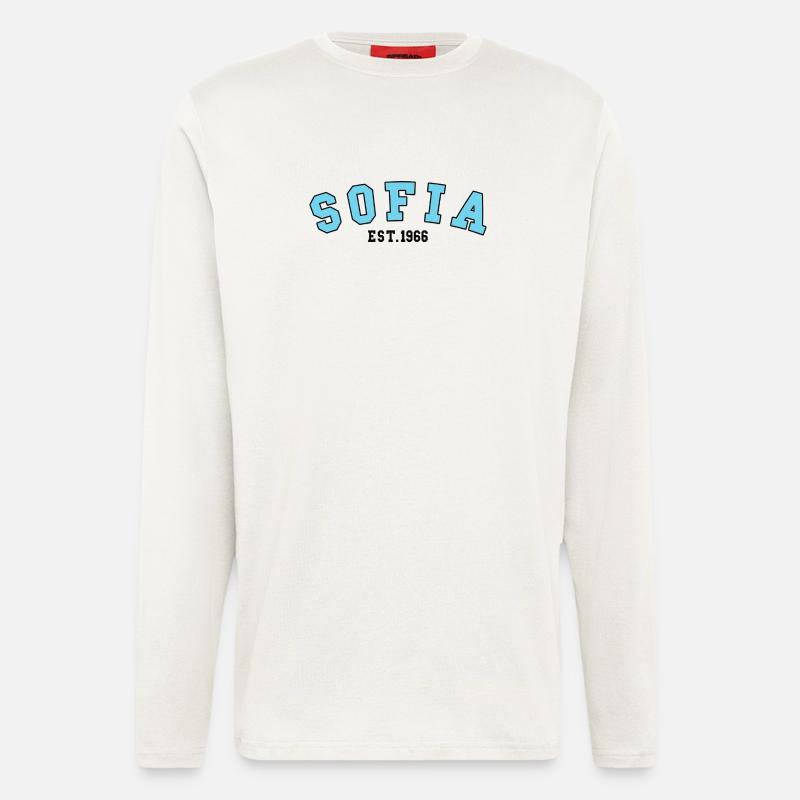 Sofia Est. 1966 - Longsleeve - made by SPREAD  - OFF WHITE