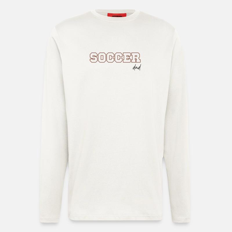 Soccer dad - Longsleeve - made by SPREAD  - OFF WHITE