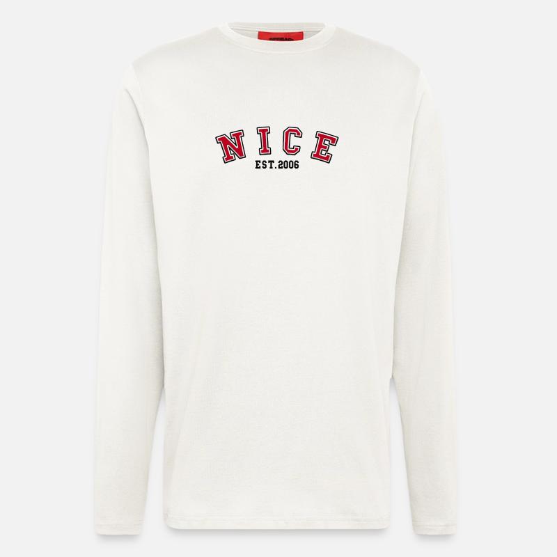 Nice Est. 2006 - Longsleeve - made by SPREAD  - OFF WHITE