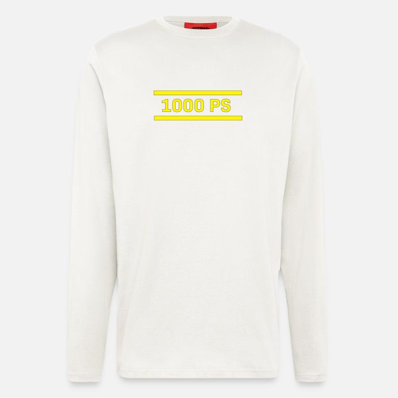 1000 ps - Langarmshirt - made by SPREAD - OFF WHITE