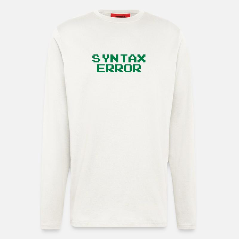 Syntax Error - Langarmshirt - made by SPREAD  - OFF WHITE