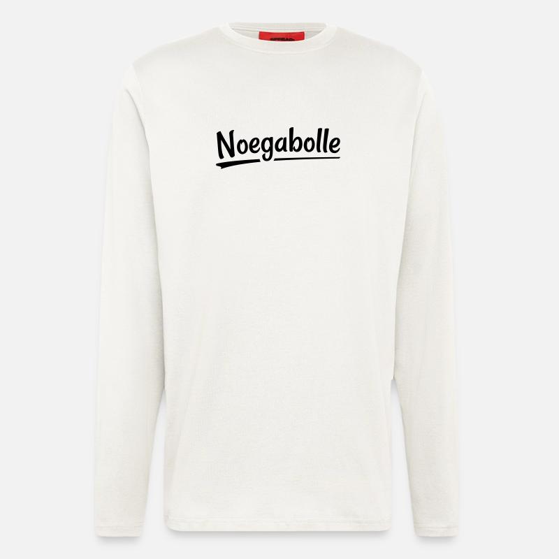 Noegabolle- Antwerp dialect - Longsleeve - made by SPREAD  - OFF WHITE