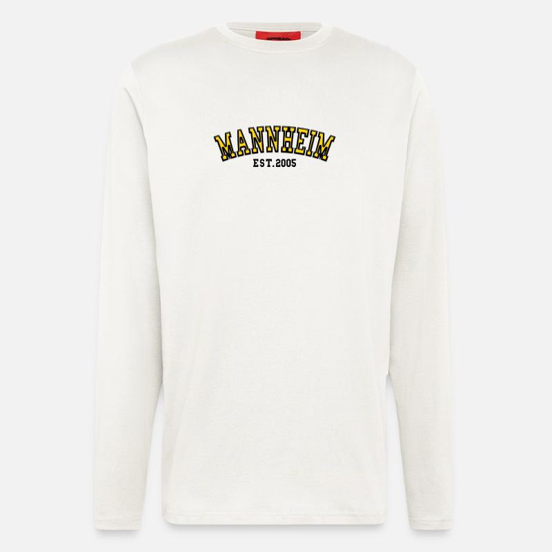 Mannheim Est. 2005 - Langarmshirt - made by SPREAD  - OFF WHITE