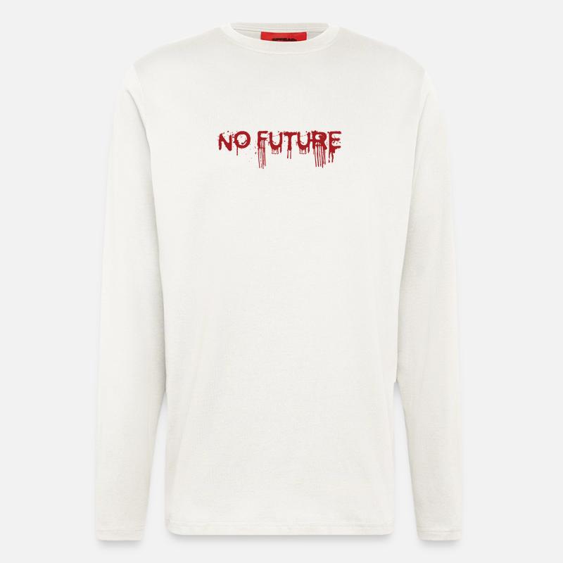 NO FUTURE - Langarmshirt - made by SPREAD  - OFF WHITE