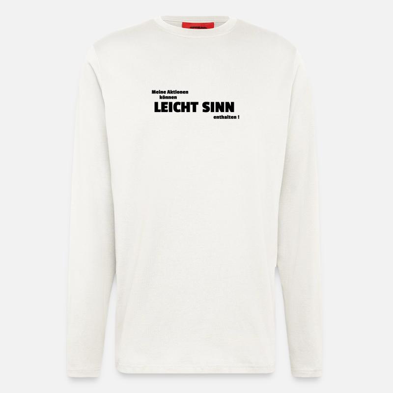 Leicht Sinn - Langarmshirt - made by SPREAD  - OFF WHITE